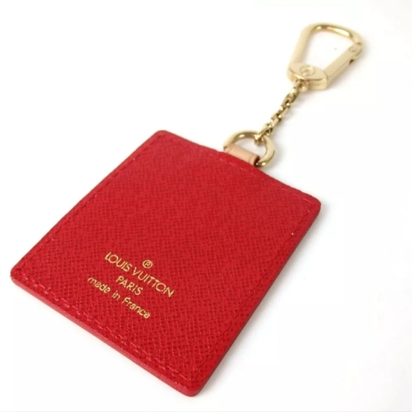 Auth Louis Vuitton Portocle VVN Key Ring Charm - Picture 9 of 13